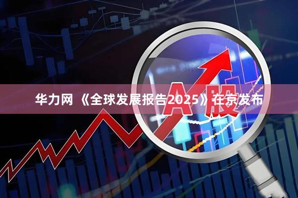 华力网 《全球发展报告2025》在京发布